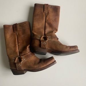 John Fluevog Leather Boots Size 10